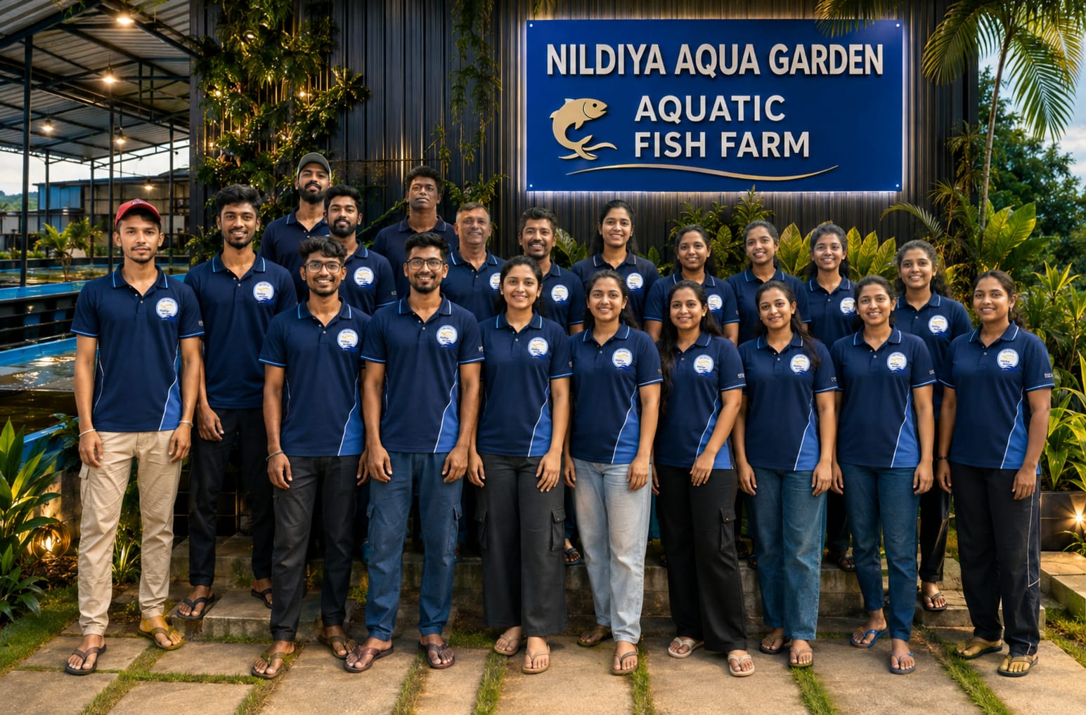 Nildiya Garden Aquatic Fish Farm Team & Staff